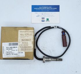 sensore di temperatura gas di scarico originale VW AUDI SEAT SKODA  oem 03g906088k 03g906088k