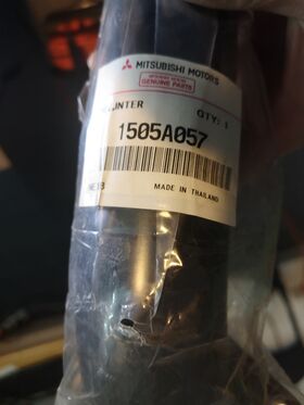 Tubo entrata scambiatore aria/aria originale MITSUBISHI  l200 oem 1505a057 1505a057