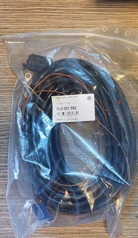 cablaggio caricatore cd originale per  VW touareg   oem 7l0051592 7l0051592